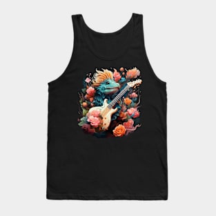 Sea Slug Playing Guitar Tank Top